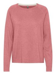 CULTURE Sweter w kolorze jasnoróżowym rozmiar: XS. Różowe swetry Culture, xs, bez wzorów, bez ramiączek. Za 78.99 zł.