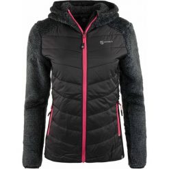 Kurtka McKees Cargana Thermo dla Kobiet - Styl i Ciepło. Czarne kurtki narciarskie MUNKEES, na jesień, bez wzorów, z polaru, bez kaptura, narciarskie. Za 394.99 zł.