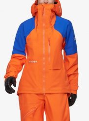 Kurtka w góry damska Mammut Eiger Nordwand Advanced HS Hooded Jacket. Brązowe kurtki Mammut, m, bez wzorów, z gore-texu, bez kaptura. Za 3,266.99 zł.