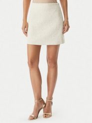 Rinascimento Spódnica ołówkowa CFC0128067003 Beżowy jasny Slim Fit. Brązowe spódnice Rinascimento, m, bez wzorów, z bawełny, ołówkowe. Za 359.99 zł.