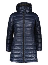 Pepe Jeans Płaszcz pikowany w kolorze granatowym rozmiar: L. Niebieskie płaszcze Pepe Jeans, l, bez wzorów, z jeansu, bez kaptura. Za 227.31 zł.