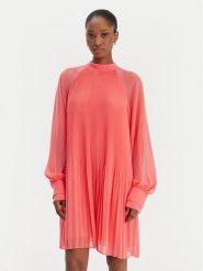 BOSS Sukienka codzienna Dolumi 50531542 Czerwony Regular Fit. Czerwone sukienki Boss, na co dzień, bez wzorów, z syntetyku, bez kołnierzyka, bez ramiączek, proste. Za 1,349.00 zł.