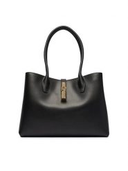 Furla Torebka Goccia M WB01978 ARE000 O6000 Czarny. Czarne torebki klasyczne Furla, bez wzorów, ze skóry, bez dodatków. Za 1,579.00 zł.