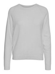 Vero Moda Sweter w kolorze szarym rozmiar: L. Szare swetry Vero Moda, l, bez wzorów, bez ramiączek. Za 83.62 zł.