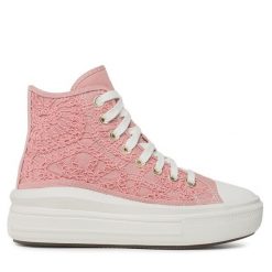 Trampki Converse. Czerwone trampki Converse, bez wzorów, retro, bez zapięcia. Za 279.99 zł.