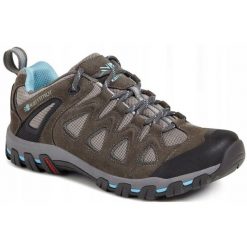 Buty trekkingowe damskie Karrimor Supa Lady. Szare buty trekkingowe Karrimor, bez wzorów, bez zapięcia, trekkingowe. Za 229.99 zł.