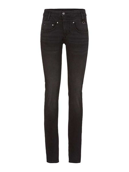 Herrlicher Dżinsy - Skinny fit - w kolorze czarnym rozmiar: W31/L32. Czarne jeansy Herrlicher, l, bez wzorów, klasyczne, z podwyższonym stanem. Za 162.49 zł.