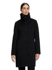 Betty Barclay Płaszcz w kolorze czarnym rozmiar: 40. Czarne płaszcze Betty Barclay, bez wzorów, bez kaptura. Za 347.99 zł.