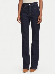 Marella Jeansy 2625186071 Granatowy Flare Fit. Niebieskie jeansy Marella, bez wzorów, z bawełny. Za 479.99 zł.