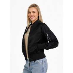 Kurtka przejściowa damska Pitbull Genesee III. Czarne kurtki PITBULL, s, bez wzorów, bez kaptura. Za 269.00 zł.