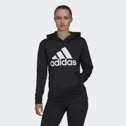 Bluza z dużym logo adidas Aeroready. Białe bluzy adidas, s, bez wzorów, bez kaptura, na fitness i siłownię. Za 222.00 zł.