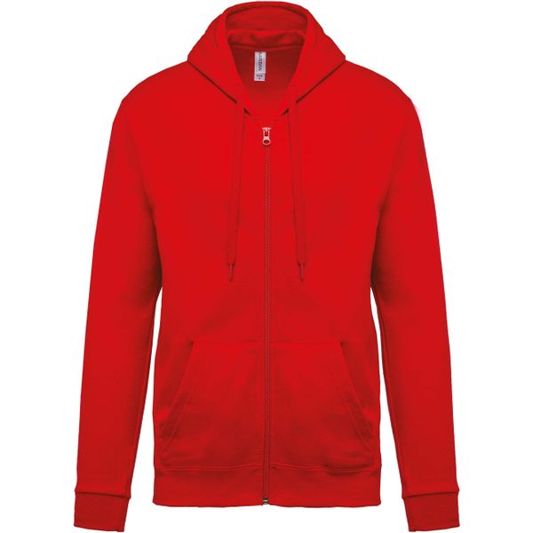 Bluza z kapturem na zamek Kariban Molleton. Szare bluzy KARIBAN, xl, bez wzorów, z bawełny, z kapturem. Za 157.00 zł.