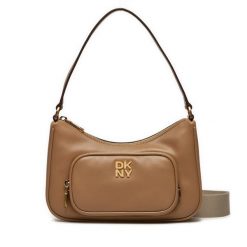 Torebka DKNY. Brązowe torebki klasyczne DKNY, bez wzorów, klasyczne, bez dodatków. Za 1,409.00 zł.