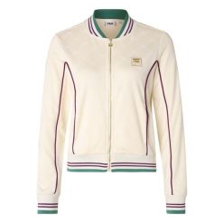 Damska bluza dresowa Fila Lamim. Białe bluzy Fila, bez wzorów, z dresówki, bez ramiączek, bez kaptura. W wyprzedaży za 258.50 zł.