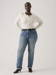 Levi's Dżinsy "501" - Regular fit - w kolorze niebieskim rozmiar: W26/L30. Niebieskie jeansy Levi's, l, z aplikacjami, klasyczne, z podwyższonym stanem. Za 264.01 zł.