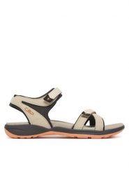 CMP Sandały Adib Wmn Hiking Sandal 39Q9536 Beżowy. Brązowe sandały CMP, bez wzorów, z materiału, bez obcasa, bez zapięcia. Za 209.99 zł.