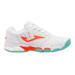Buty Kobieta Joma Impulse biały. Białe buty treningowe Joma, bez wzorów, z gumy, bez zapięcia, do siatkówki. Za 312.30 zł.