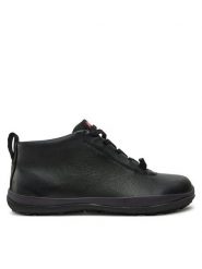 Camper Botki Peu Pista GORE-TEX K400481-020 Czarny. Czarne botki Camper, bez wzorów, z gore-texu, bez obcasa, na płaskiej podeszwie, bez zapięcia. Za 759.99 zł.