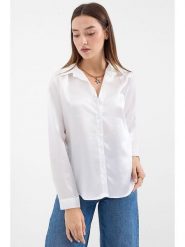 Bigdart Koszula w kolorze białym rozmiar: 42. Białe koszule Bigdart, bez wzorów, bez kołnierzyka, bez ramiączek. Za 116.95 zł.