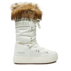 Śniegowce Moon Boot. Białe śniegowce Moon Boot, bez wzorów, bez zapięcia. Za 1,099.00 zł.