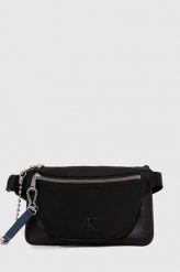 Calvin Klein Jeans nerka kolor czarny. Czarne nerki i saszetki Calvin Klein Jeans, bez wzorów, z jeansu, bez dodatków. Za 489.99 zł.