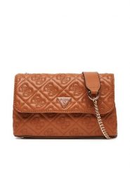 Guess Torebka HWQL96 58210 Brązowy. Brązowe torebki klasyczne Guess, z aplikacjami, ze skóry, bez dodatków. Za 409.99 zł.
