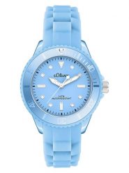 S.Oliver Zegarek kwarcowy w kolorze błękitnym rozmiar: onesize. Niebieskie, analogowe zegarki S.Oliver, sztuczne. Za 108.99 zł.