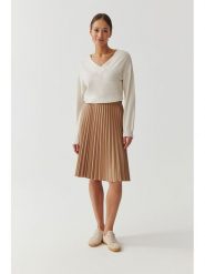 TATUUM Spódnica w kolorze karmelowym rozmiar: XL. Brązowe spódnice Tatuum, xl, bez wzorów, mini. Za 136.78 zł.