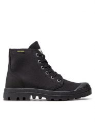 Palladium Trapery Pampa Hi Orug U 75349-060-M Czarny. Czarne traperki Palladium, bez wzorów, z materiału, bez obcasa, bez zapięcia. Za 369.99 zł.