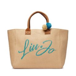 Torebka Liu Jo. Brązowe shopper bag Liu Jo, bez wzorów, bez dodatków. Za 559.99 zł.