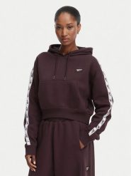 Reebok Bluza Daniella RK25684CCW Brązowy Regular Fit. Brązowe bluzy Reebok, m, bez wzorów, z bawełny, bez ramiączek, bez kaptura. Za 219.99 zł.