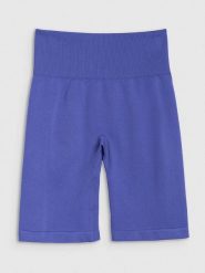 4F Szorty sportowe w kolorze niebieskim rozmiar: M/L. Niebieskie szorty sportowe 4f, bez wzorów, z materiału, outdoorowe. Za 55.95 zł.