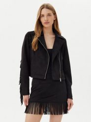 Noisy May Kurtka z imitacji skóry Abby 27033110 Czarny Regular Fit. Czarne kurtki Noisy May, l, bez wzorów, ze skóry, bez kaptura. Za 139.99 zł.