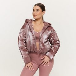 Kurtka damska fitness z kapturem oversize Prime Haze. Szare kurtki GYMBEAM, xl, bez wzorów, z elastanu, sportowe, z kapturem. Za 214.90 zł.