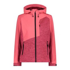 Damska kurtka wodoodporna CMP. Czerwone kurtki CMP, bez wzorów, bez kaptura. W wyprzedaży za 451.85 zł.