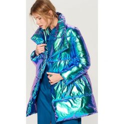 Metaliczna pikowana kurtka - Wielobarwn. Kurtki Mohito. Za 269.99 zł.