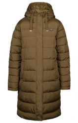 2058 Leyla - damska kurtka ocieplana Dark Olive. Zielone kurtki 2117 OF SWEDEN, na zimę, l, bez wzorów, z materiału, klasyczne, bez kaptura. Za 297.60 zł.