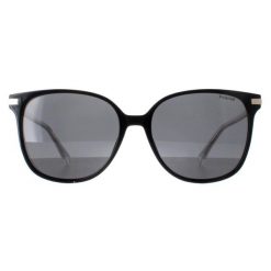 Okulary przeciwsłoneczne Damskie Polaroid PLD 4170_G_S_X Poliwęglany. Szare okulary przeciwsłoneczne Polaroid, bez wzorów. W wyprzedaży za 442.75 zł.