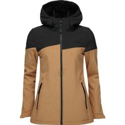 Kurtka softshell damska LOAP Ludysa, brązowa, S. Brązowe kurtki przejściowe sportowe ZEAGLE, s, bez wzorów, z softshellu, bez kaptura, trekkingowe. Za 310.99 zł.
