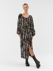 Vero Moda Sukienka codzienna Cevi 10294132 Czarny Regular Fit. Czarne sukienki Vero Moda, na co dzień, xs, bez wzorów, z wiskozy, bez kołnierzyka, bez ramiączek, proste. Za 149.99 zł.