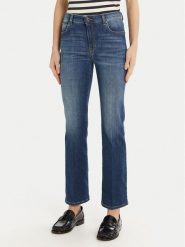 Weekend Max Mara Jeansy Rapallo 2515181011 Granatowy Flare Fit. Niebieskie jeansy Weekend Max Mara, bez wzorów, z bawełny. Za 799.99 zł.