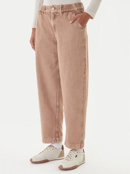 Roxy Jeansy Break My Soul ERJNP03666 Brązowy Regular Fit. Brązowe jeansy Roxy, xs, bez wzorów, z bawełny. Za 349.99 zł.