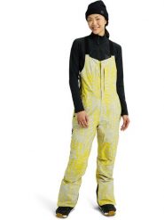 Burton Spodnie narciarskie "[ak] Kimmy GORE-TEX 2L Bib Pants" w kolorze żółto-szarym rozmiar: XL. Szare spodnie dresowe Burton, bez wzorów, z gore-texu, narciarskie, gore-tex. Za 1,314.95 zł.