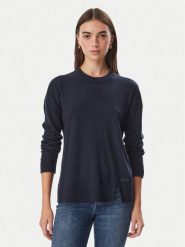 Liu Jo Sweter WF6418 MA16R Czarny Regular Fit. Czarne swetry Liu Jo, m, bez wzorów, z wiskozy, bez ramiączek. Za 469.99 zł.