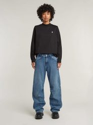G-Star Dżinsy - Comfort fit - w kolorze niebieskim rozmiar: W24/L32. Niebieskie jeansy G-Star, l, z aplikacjami, retro. Za 202.98 zł.