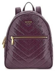 Guess Plecak w kolorze fioletowym - 28 x 32 x 12 cm rozmiar: onesize. Różowe plecaki Guess, z aplikacjami, z materiału, na ramię, pikowane, bez dodatków. Za 335.38 zł.