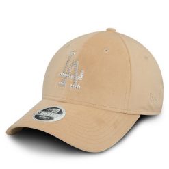 Czapka z daszkiem New Era. Brązowe czapki z daszkiem New Era, bez wzorów. Za 69.99 zł.
