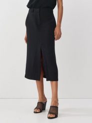 Someday Spódnica w kolorze czarnym rozmiar: 40. Czarne spódnice someday., bez wzorów, midi, rozkloszowane. Za 153.71 zł.