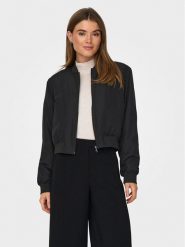 ONLY Kurtka bomber Alma 15315820 Czarny Regular Fit. Czarne kurtki ONLY, xl, bez wzorów, z syntetyku, bez kaptura. Za 119.99 zł.