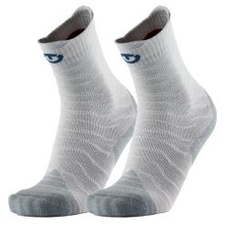 Skarpety trekkingowe kobieta Therm-ic Trekking Temperate Crew Lady dwuwarstwowa. Szare skarpetki THERM-IC, bez wzorów, z materiału. Za 145.00 zł.